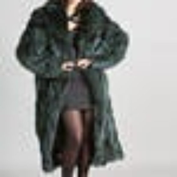 Greece origin green dyed fox coat - Picture 10 of 11